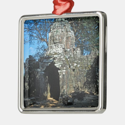 Angkor wat, Ta som tempel - Cambodja, Azië Metalen Ornament (Links)