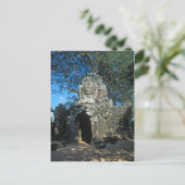 Angkor wat, Ta som temple - Cambodja, Azië Briefkaart (Staand voorkant)