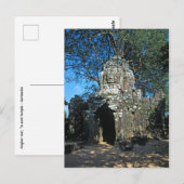 Angkor wat, Ta som temple - Cambodja, Azië Briefkaart (Voorkant / Achterkant)