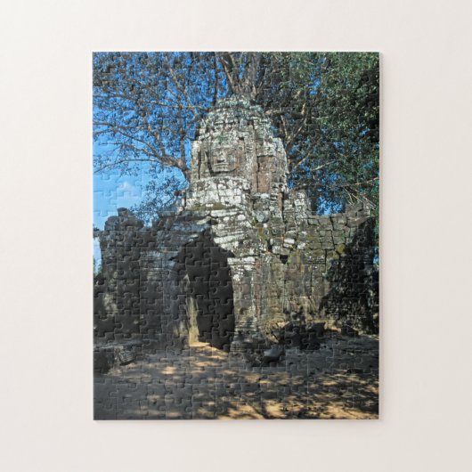 Angkor wat, Ta som temple - Cambodja, Azië Legpuzzel (Verticaal)