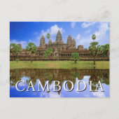 Angkor Wat-tempel | Kampuchea, Cambodja Dank u Briefkaart (Voorkant)