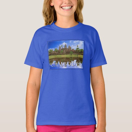 Angkor Wat Tempel | Kampuchea, Cambodja T-shirt (Voorkant)