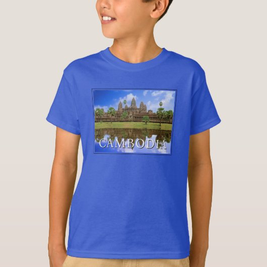 Angkor Wat-tempel | Kampuchea, Cambodja T-shirt (Voorkant)