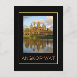 Angkor Wat Temple Cambodia Travel Foto Briefkaart