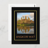 Angkor Wat Temple Cambodia Travel Foto Briefkaart (Voorkant / Achterkant)