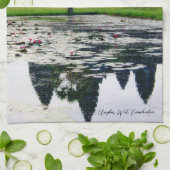 Angkor Wat Temple Reflections (Cambodja) Theedoek (Gevouwen)