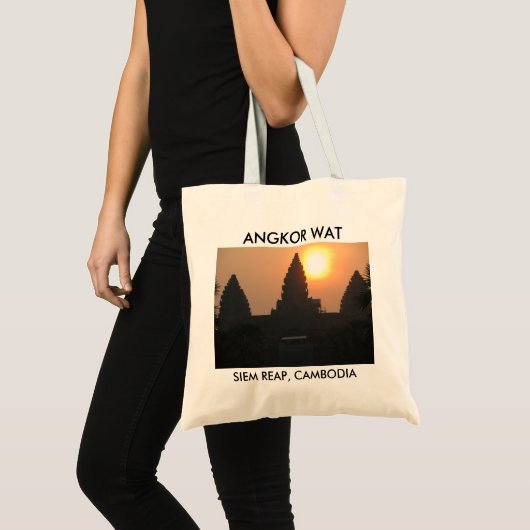 Angkor Wat Temple Siem Reap Cambodja Azië Tote Bag (Voorkant (product))