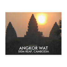 Angkor Wat Temple Sunrise Siem Reap Cambodja Asia