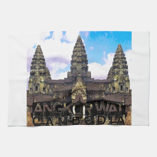 Angkor Wat Theedoek (Horizontaal)