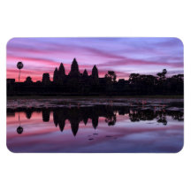 Angkor Wat Twilight Flexibele Fotomagneet
