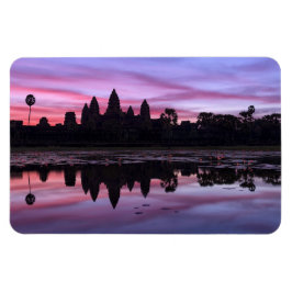 Angkor Wat Twilight Flexibele Fotomagneet Magneet