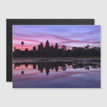 Angkor Wat Twilight Magnetische Kaart