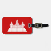 Angkor Wat Ver.2.0. Khmer tempel Bagagelabel (Voorkant horizontaal)