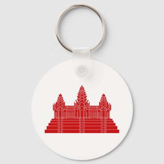 Angkor Wat Ver.2.0. Khmer tempel Sleutelhanger (Voorkant)