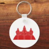 Angkor Wat Ver.2.0. Khmer tempel Sleutelhanger (Voorkant)