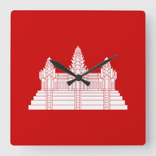 Angkor Wat Ver.2.0. Khmer-tempel Vierkante Klok
