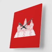 Angkor Wat Ver.2.0. Khmer-tempel Vierkante Klok (Hoek)