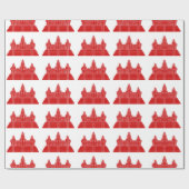 Angkor Wat Ver.2.0. Khmer Temple Cadeaupapier (Vlak)