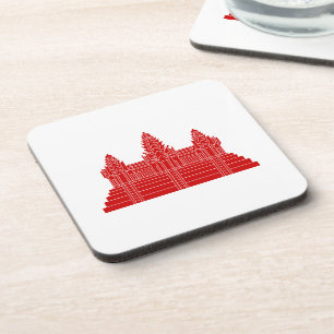 Angkor Wat Ver.2.0. Khmer Temple Drankjes Onderzetter