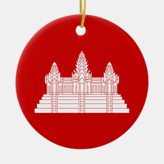 Angkor Wat Ver.2.0. Khmer Temple Keramisch Ornament (Voorkant)
