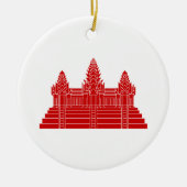 Angkor Wat Ver.2.0. Khmer Temple Keramisch Ornament (Voorkant)
