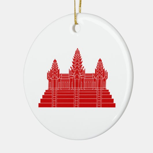 Angkor Wat Ver.2.0. Khmer Temple Keramisch Ornament (Links)