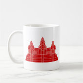 Angkor Wat Ver.2.0. Khmer Temple Koffiemok (Links)