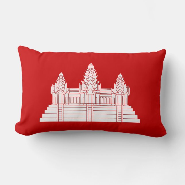 Angkor Wat Ver.2.0. Khmer Temple Kussen (Voorkant)