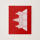 Angkor Wat Ver.2.0. Khmer Temple Legpuzzel (Verticaal)