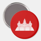 Angkor Wat Ver.2.0. Khmer Temple Magneet (Voorkant / Achterkant)