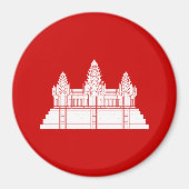 Angkor Wat Ver.2.0. Khmer Temple Magneet (Voorkant)