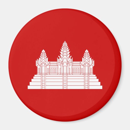 Angkor Wat Ver.2.0. Khmer Temple Magneet (Voorkant)