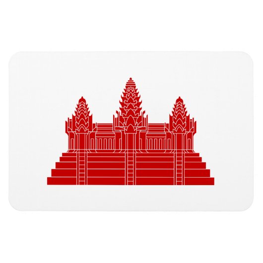 Angkor Wat Ver.2.0. Khmer Temple Magneet (Horizontaal)