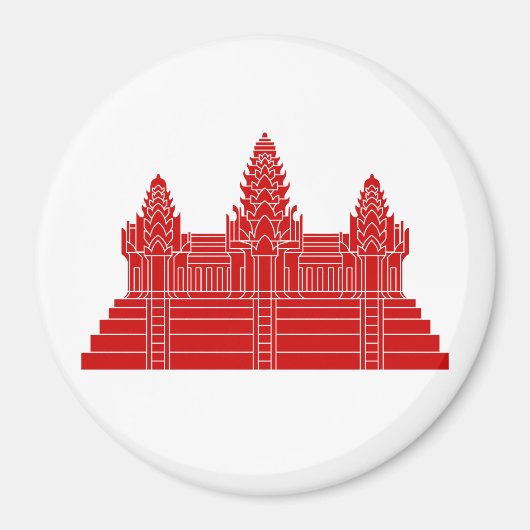 Angkor Wat Ver.2.0. Khmer Temple Magneet (Voorkant)