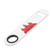 Angkor Wat Ver.2.0. Khmer Temple Speed Flessenopener (Achterkant Gekanteld)