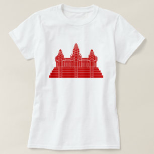 Angkor Wat Ver.2.0. Khmer Temple T-shirt