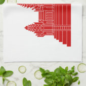 Angkor Wat Ver.2.0. Khmer Temple Theedoek (Gevouwen)