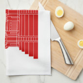 Angkor Wat Ver.2.0. Khmer Temple Theedoek (Quarter Fold)