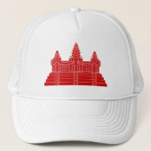 Angkor Wat Ver.2.0. Khmer Temple Trucker Pet (Voorkant)