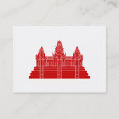 Angkor Wat Ver.2.0. Khmer Temple Visitekaartje (Achterkant)