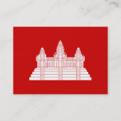 Angkor Wat Ver.2.0. Khmer Temple Visitekaartje (Achterkant)