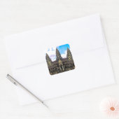 Angkor Wat Vierkante Sticker (Envelop)