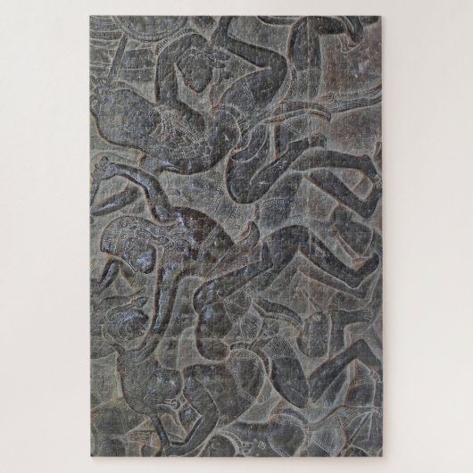 Angkor Wat Warriors Legpuzzel (Verticaal)