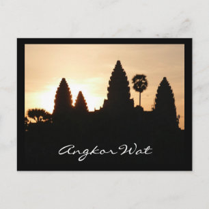 angkor wat zon briefkaart