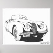 Anglaises-Jaguar Poster (Voorkant)