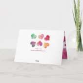 Angled foto grootouders Valentijnsdag vakantie Feestdagen Kaart (Achterkant)