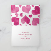 Angled foto grootouders Valentijnsdag vakantie Feestdagen Kaart (Binnen)