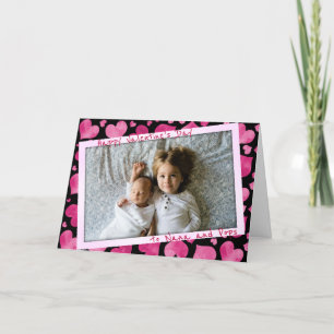 Angled foto grootouders Valentijnsdag vakantie Feestdagen Kaart