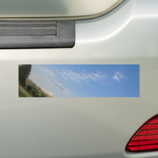Angled Panorama Bumpersticker (Op auto)