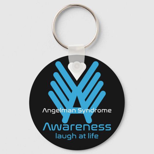 Angleman Syndrome Awareness Sleutelhanger (Voorkant)